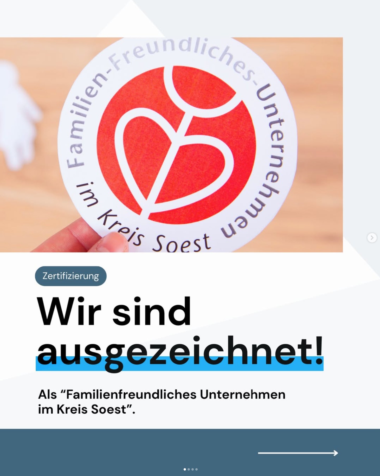 Social Media Beitrag: Arbeitstag