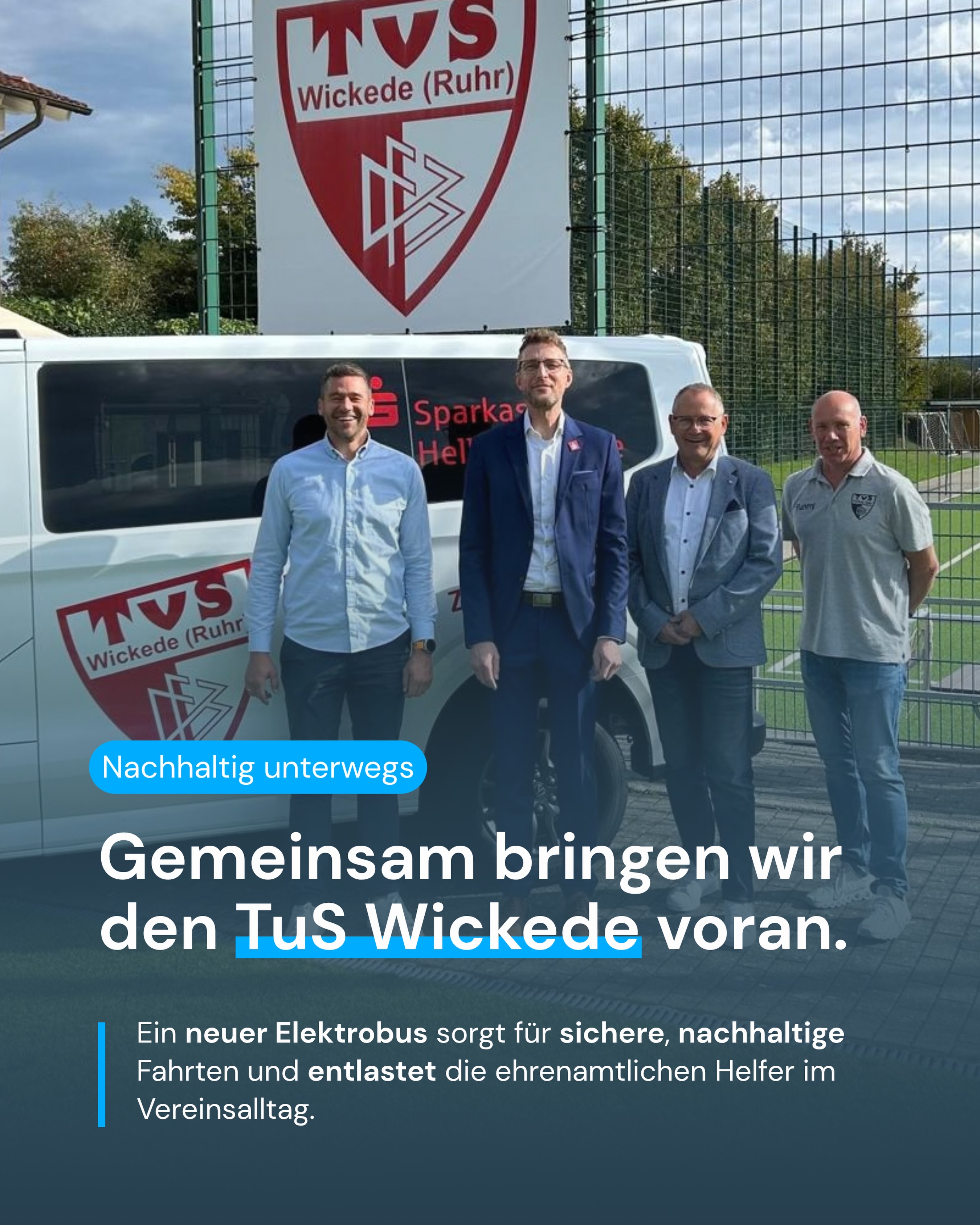 Social Media Beitrag: Ehrenamt braucht Rückenwind